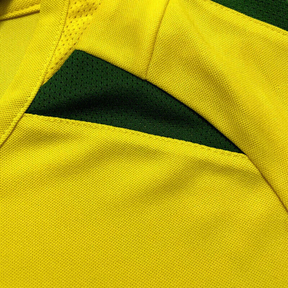 Camisa Brasil Home 2002 - Retrô Nike Masculino - Amarelo