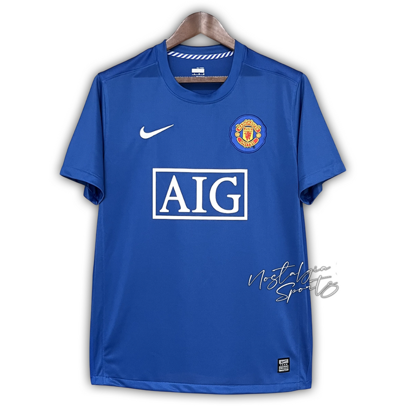 Camisa Manchester United II 2007/08 - Retrô Nike