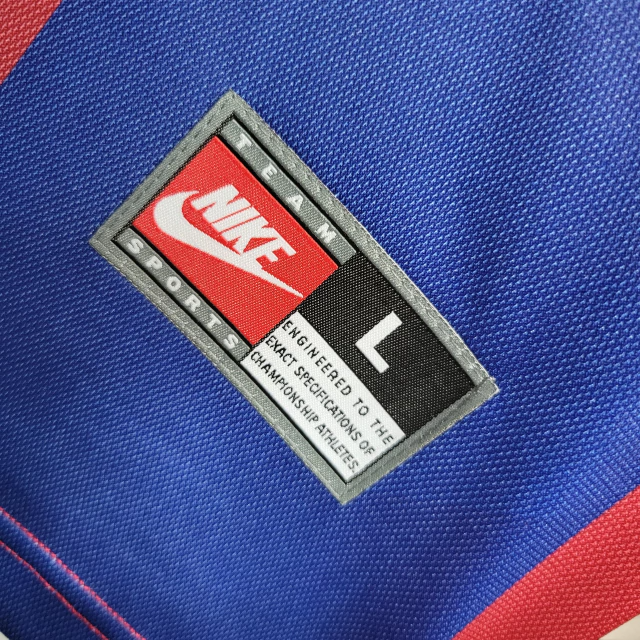 Camisa Barcelona I 1998/99 - Retrô Nike