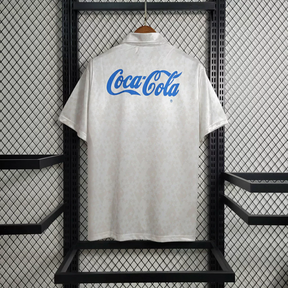 Camisa Cruzeiro Away 1993/94 - Retrô Finta Masculino - Branco