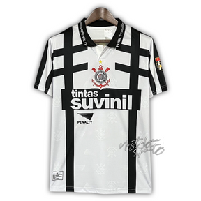 Camisa Corinthians Home 1996/97 - Retrô Penalty Masculino - Branco
