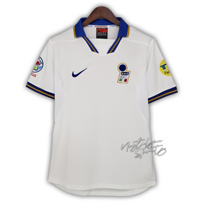 Camisa Itália Away 1996 - Retrô Nike Masculino - Branco