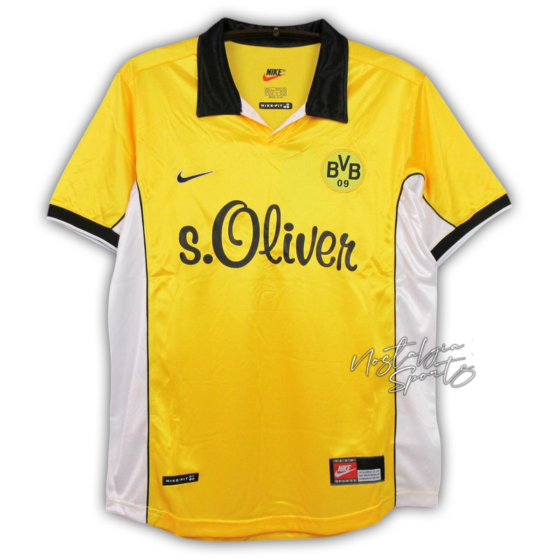 Camisa Borussia Dortmund I 1998/99 - Retrô Nike
