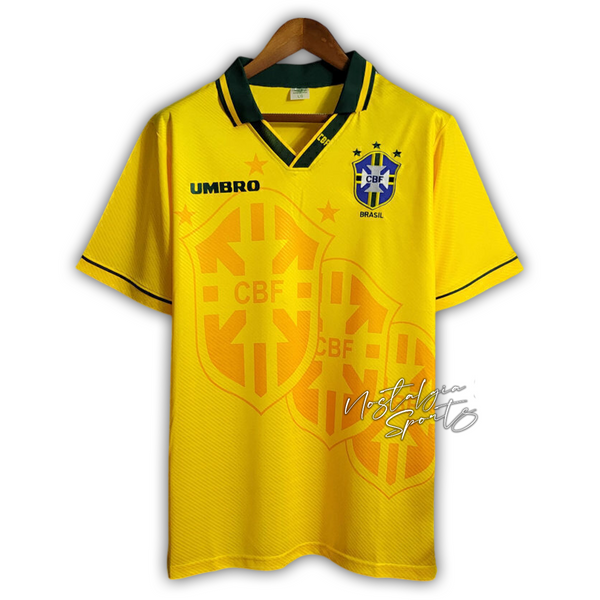 Camisa Brasil I 1994 - Retrô Umbro