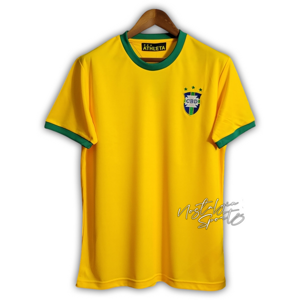 Camisa Brasil I 1970 - Retrô Athleta