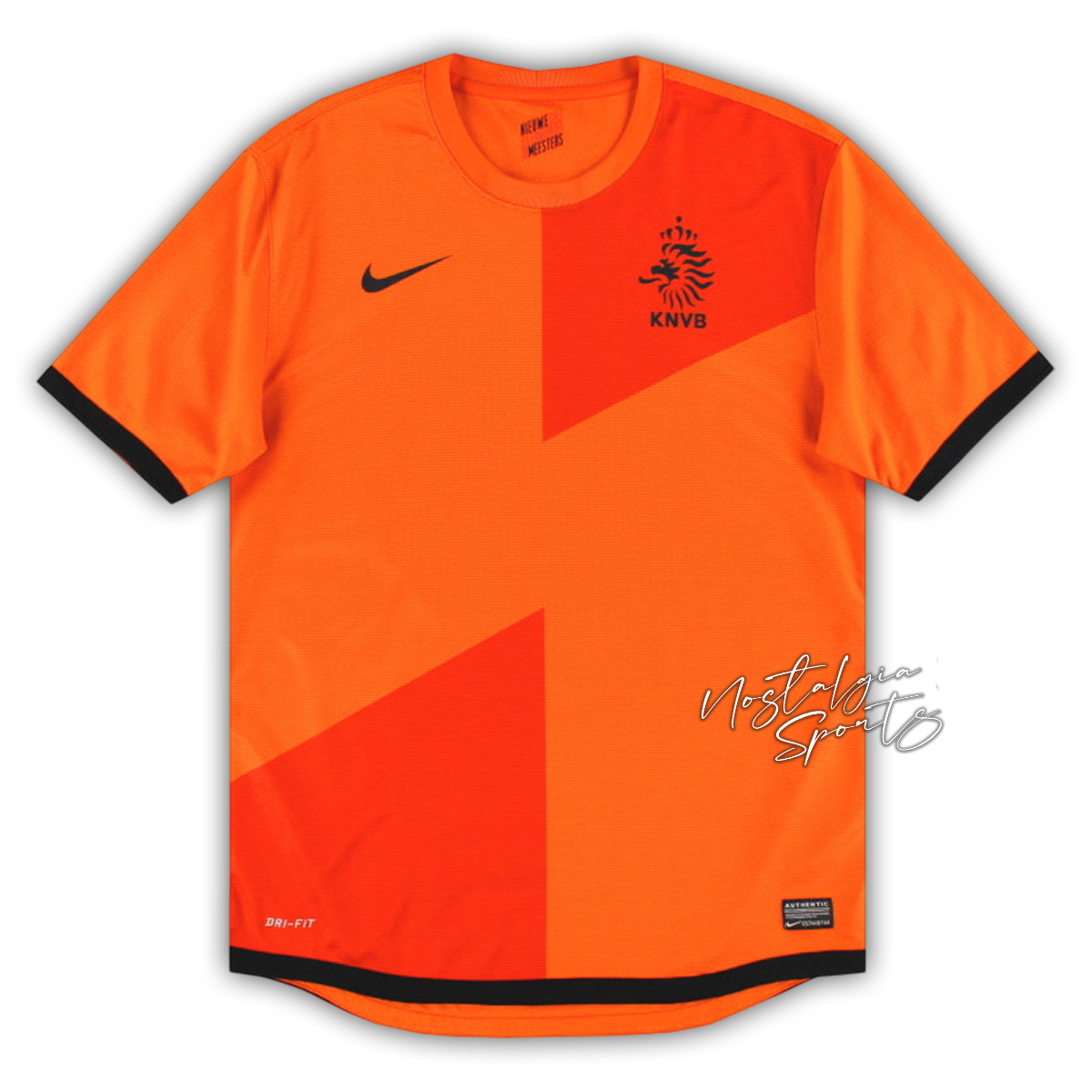Camisa Holanda Home 2012 - Retrô Nike Masculino - Laranja