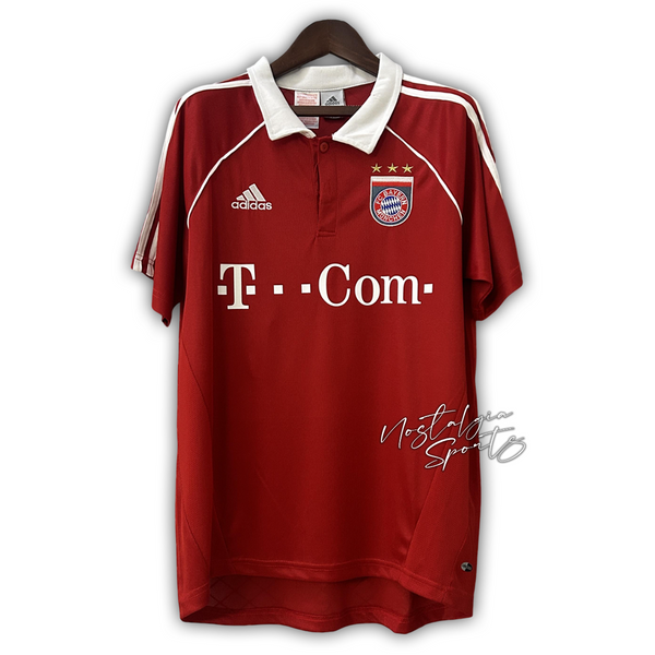 Camisa Bayern de Munique I 2005/06 - Retrô Adidas