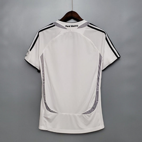 Camisa Real Madrid Home 2006/07 - Retrô Adidas Masculina - Branca