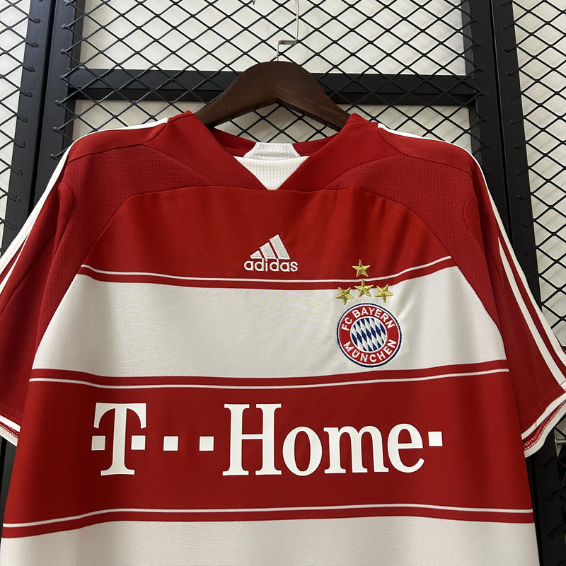 Camisa Bayern de Munique I 2007/08 - Retrô Adidas