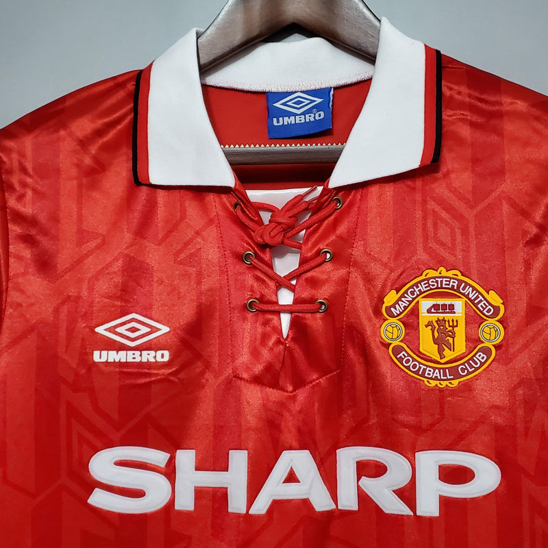 Camisa Manchester United I 1992/94 - Retrô Umbro
