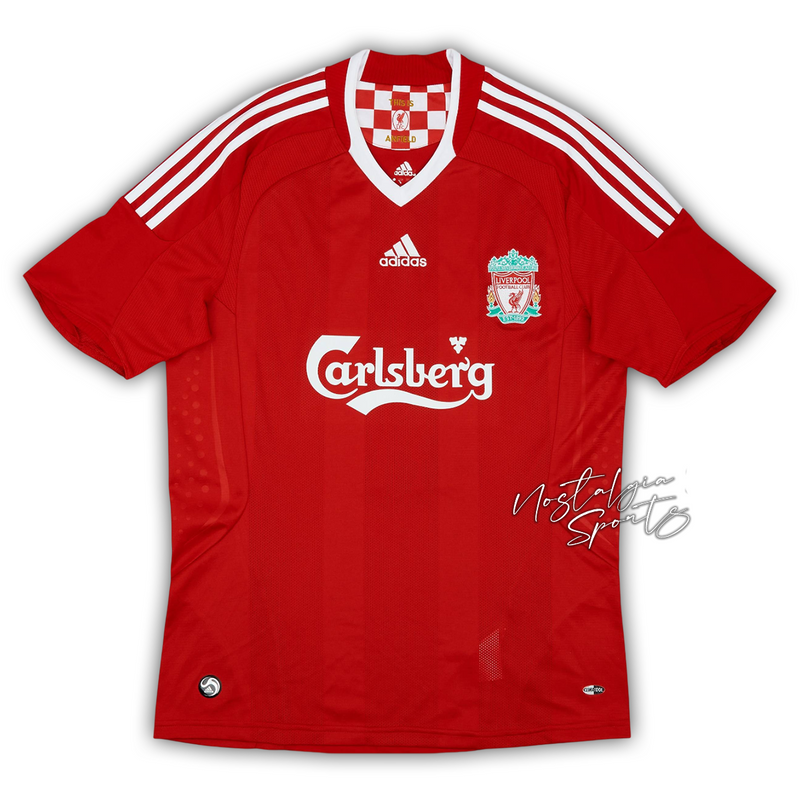 Camisa Liverpool I 2008/09 - Retrô Adidas