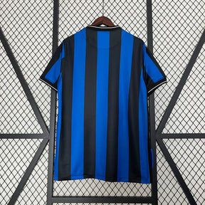 Camisa Inter de Milão Home 2009/10 - Retrô Nike Masculino - Azul e Preto