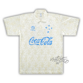 Camisa Cruzeiro Away 1993/94 - Retrô Finta Masculino - Branco