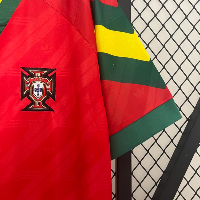 Camisa Portugal I 1992 - Retrô Adidas