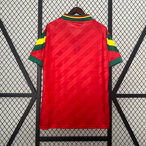 Camisa Portugal Home 1992 - Retrô Adidas Masculino - Vermelho