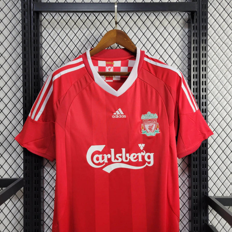 Camisa Liverpool I 2008/09 - Retrô Adidas