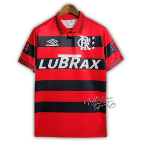 Camisa Flamengo Home 1994/95 - Retrô Umbro Masculino - Vermelho