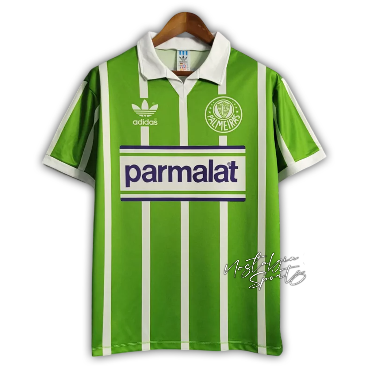 Camisa Palmeiras Home 1992/93 - Retrô Adidas Masculino - Verde