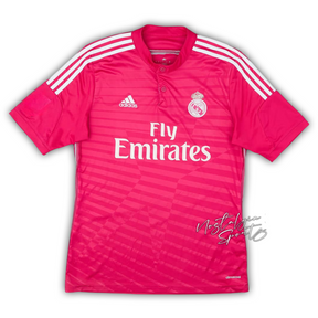 Camisa Real Madrid Away 2014/15 - Retrô Adidas Masculina - Rosa