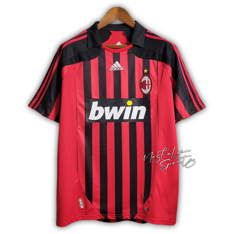 Camisa AC Milan I 2007/08 - Retrô Adidas