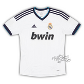 Camisa Real Madrid Home 2012/13 - Retrô Adidas Masculina - Branca