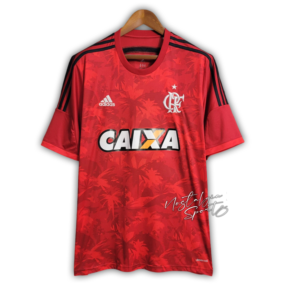 Camisa Flamengo Third 2014/15 - Retrô Adidas Masculino - Vermelho