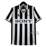 Camisa Juventus Home 1996/97 - Retrô Kappa Masculino - Preto e Branco