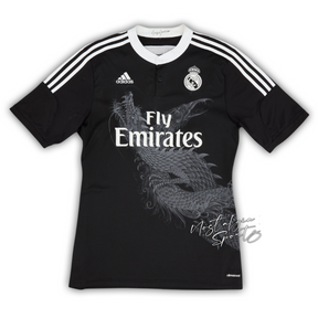 Camisa Real Madrid Third 2014/15 - Retrô Adidas Masculina - Preta