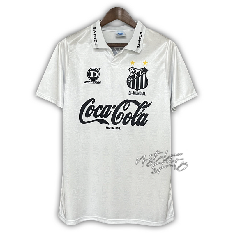 Camisa Santos I 1993/94 - Retrô Dellerba