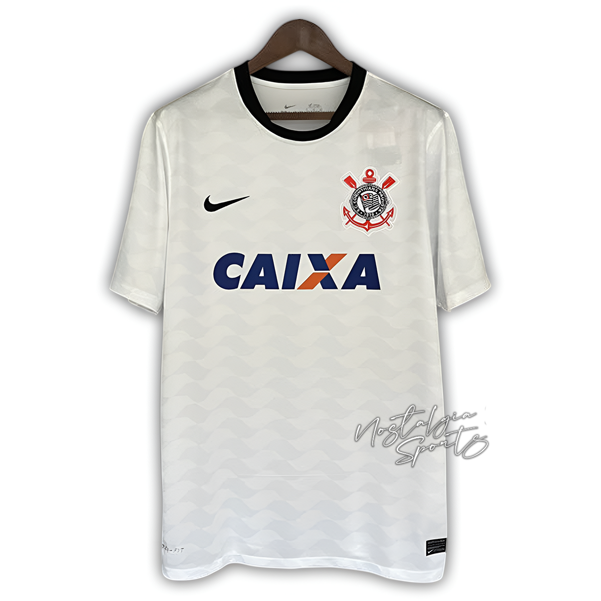 Camisa Corinthians Home 2012/13 - Retrô Nike Masculino - Branco