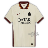 Camisa Roma Away 2020/21 - Retrô Nike Masculino - Bege