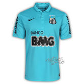 Camisa Santos Third 2012/13 - Retrô Nike Masculino - Azul