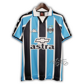 Camisa Grêmio Home 2000/01 - Retrô Kappa Masculino - Tricolor