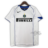 Camisa Inter de Milão Away 2004/05 - Retrô Nike Masculino - Branco