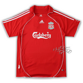 Camisa Liverpool Home 2006/07 - Retrô Adidas Masculino - Vermelho