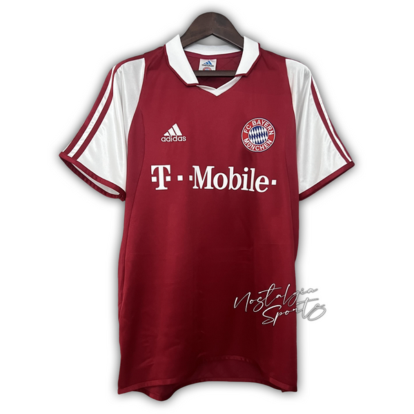 Camisa Bayern de Munique I 2003/04 - Retrô Adidas